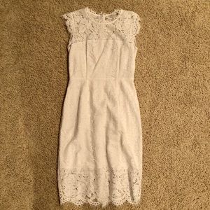 Rachel Zoe white lace dress